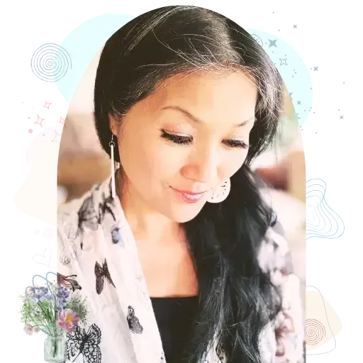 Evelyn Foreman My Story Page – Evelyn smiling softly, embodying the mindful connection of yoga, breath, and spirit in daily life