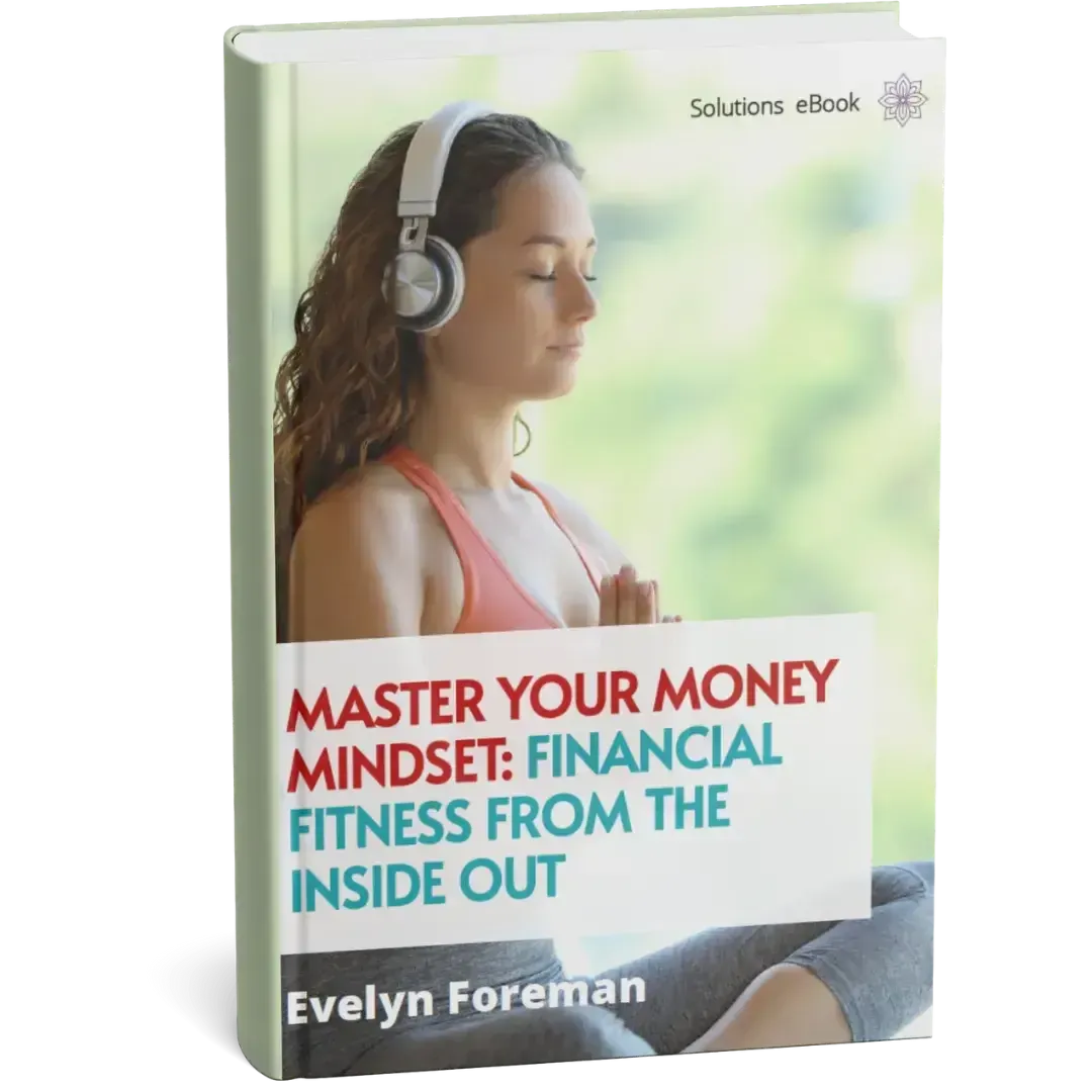 Get Sovereign Page Thumbnail – Woman in meditation pose featured in Master Your Money Mindset ebook