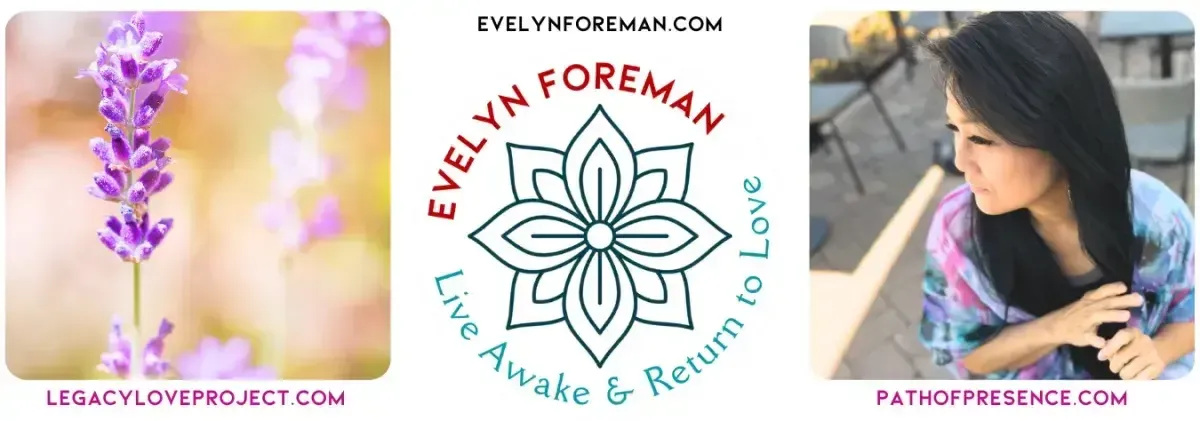 Evelyn Foreman Success Page – Evelyn smiling in gratitude, thanking you for your purchase and welcoming you into the journey.