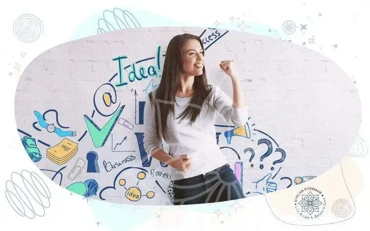 A joyful group of women celebrating personal growth and a breakthrough in overcoming money stress.