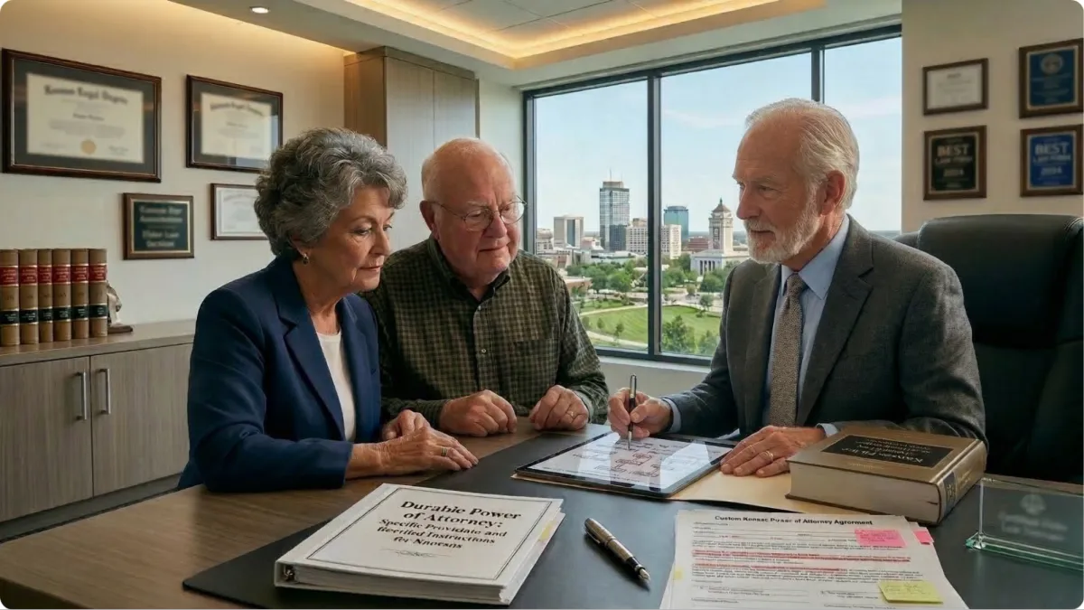 Durable Power of Attorney in Kansas: Why Elder Law Clients Need More Than a Basic Form