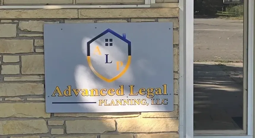 Advanced Legal Planning sign at the Wichita, KS office