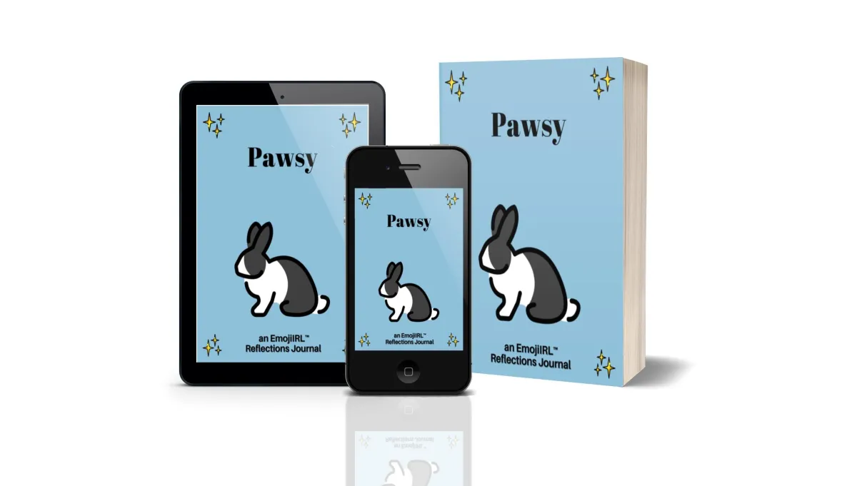 Pawspectives Book Cover - Download on Tablet and Mobile Phone and Paperback Book (Digital Recreation)