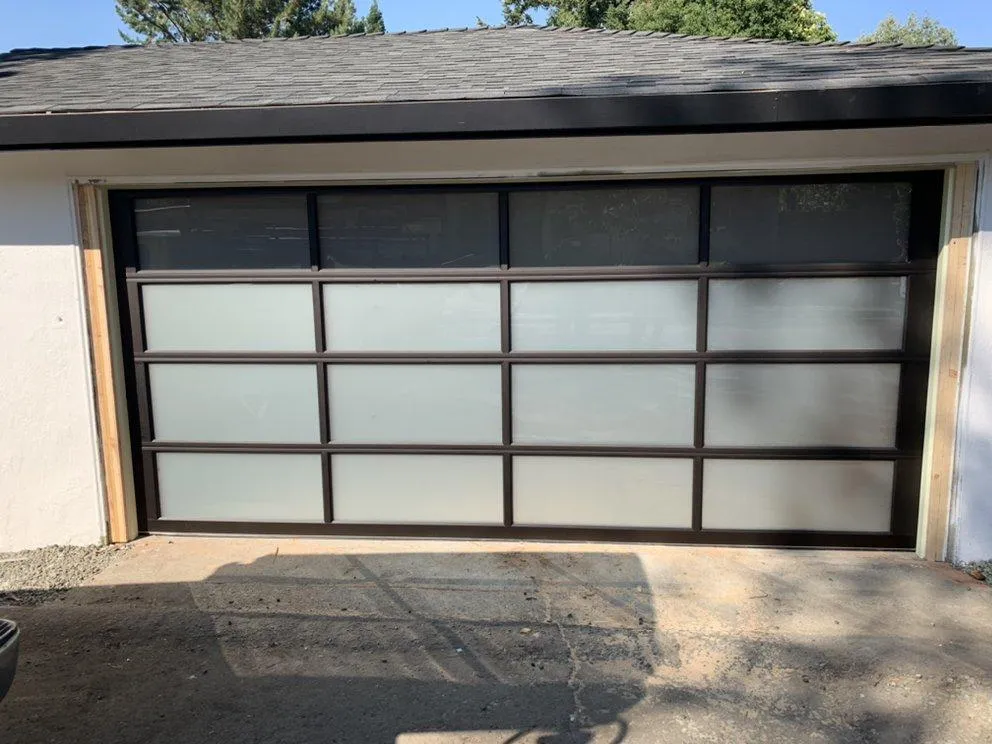 brown wooden door