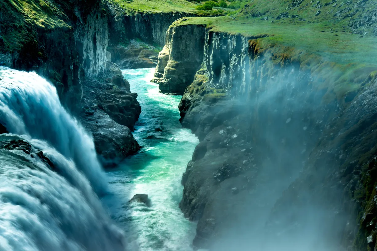 Iceland waterfalls