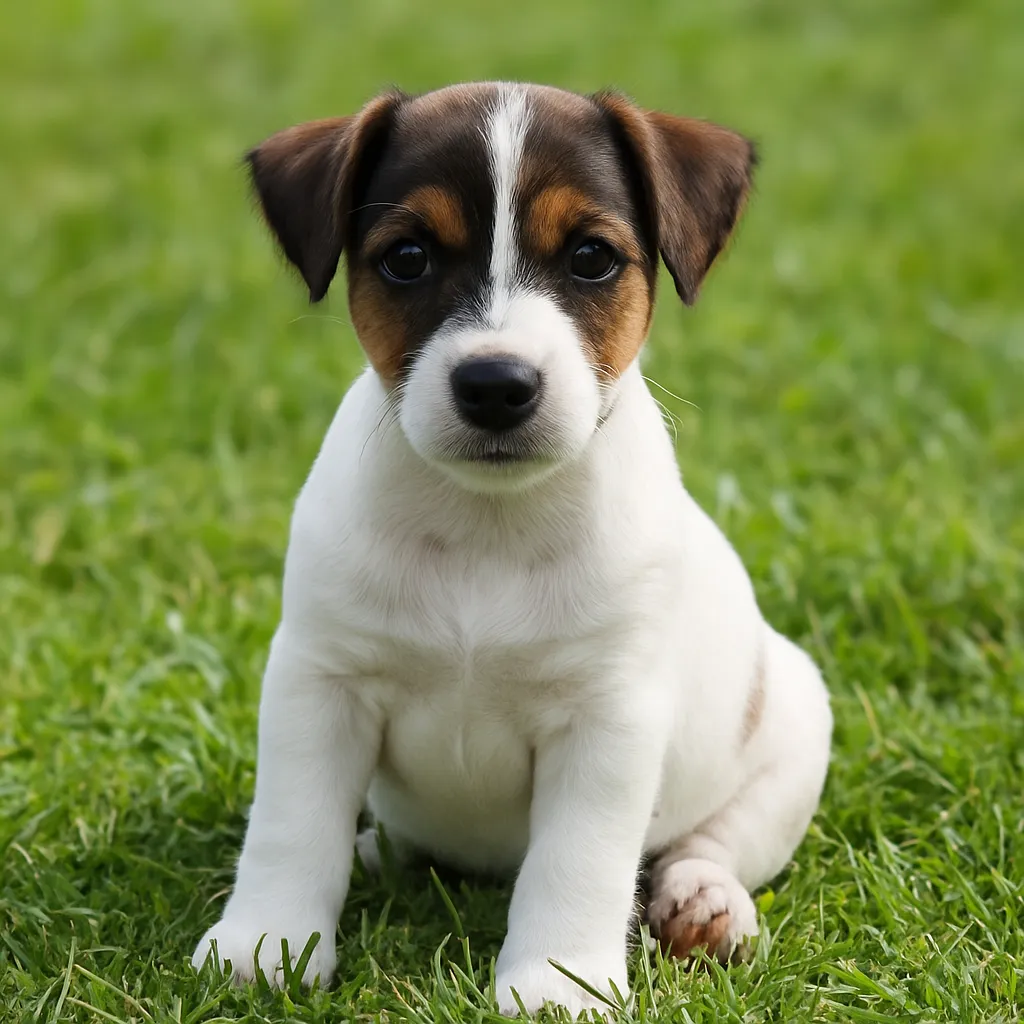 Cute Tri-Color Jack Russell Pupp