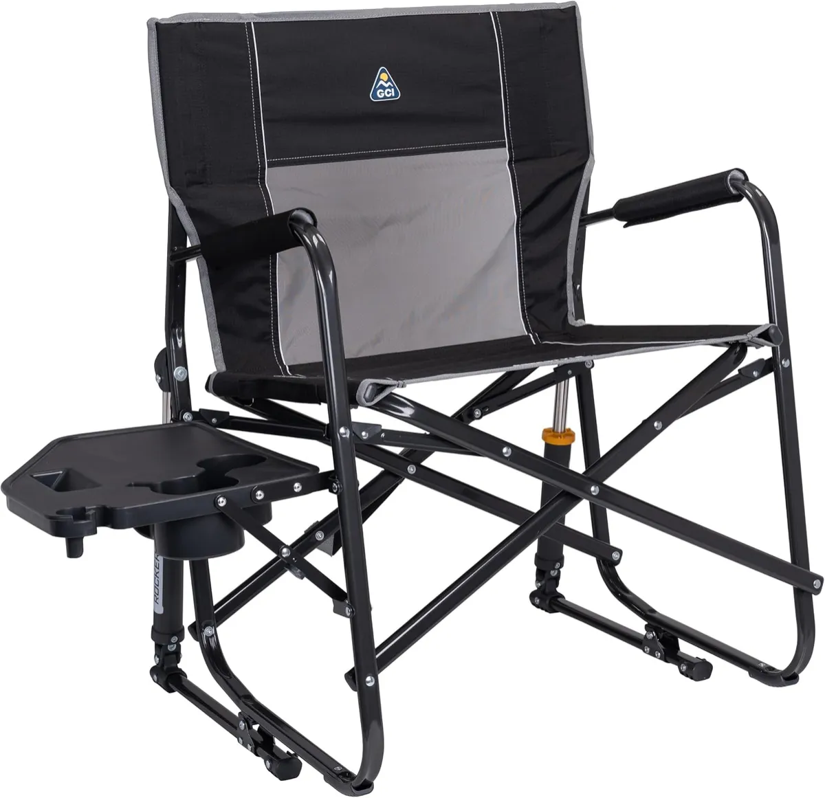 GCI Outdoor Freestyle Rocker XL with Side Table Camping Chair