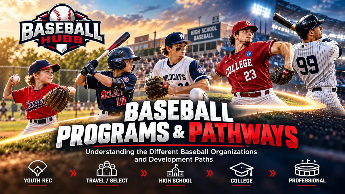 Youth Baseball Programs & Pathways Guide