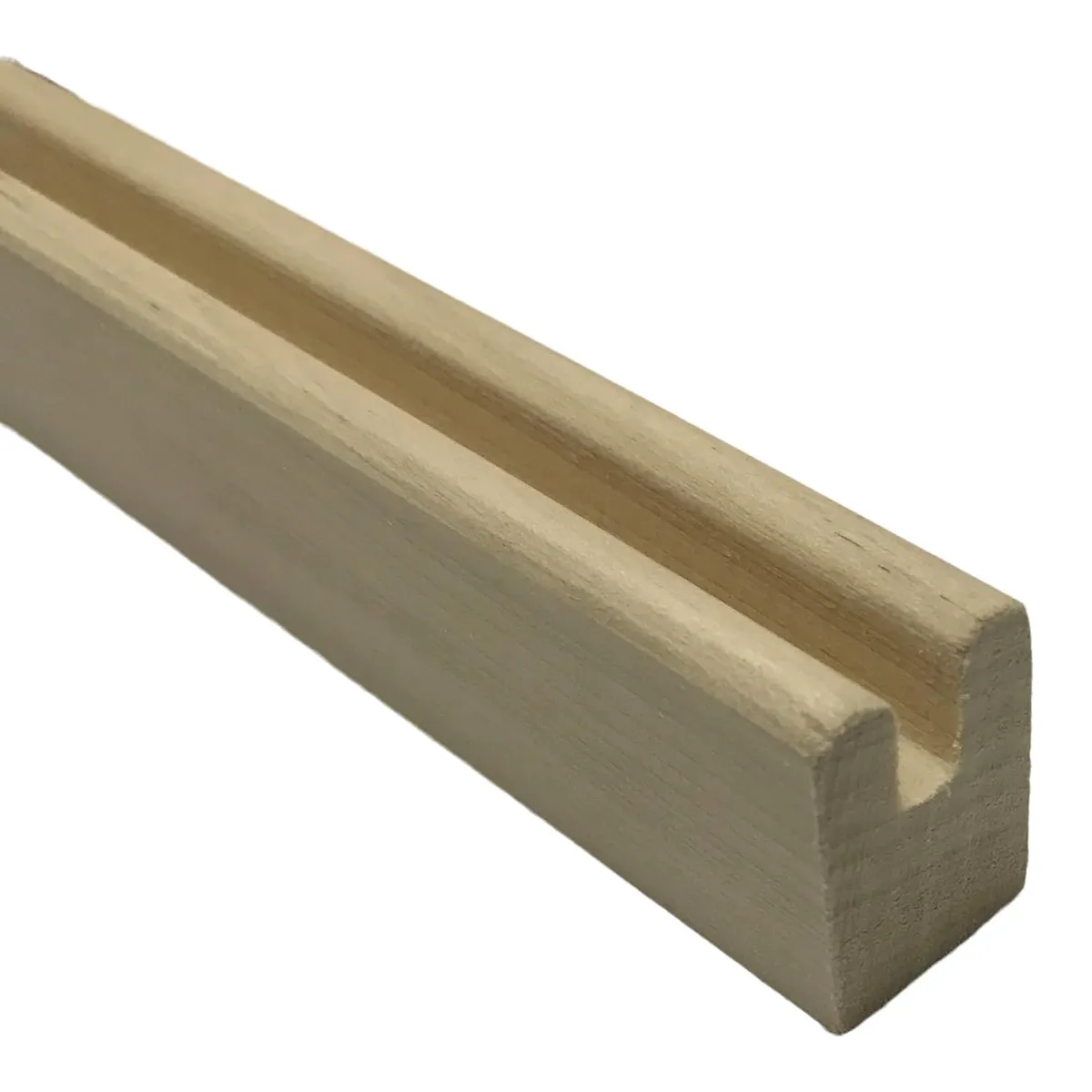Poplar U-Channel framing Stock