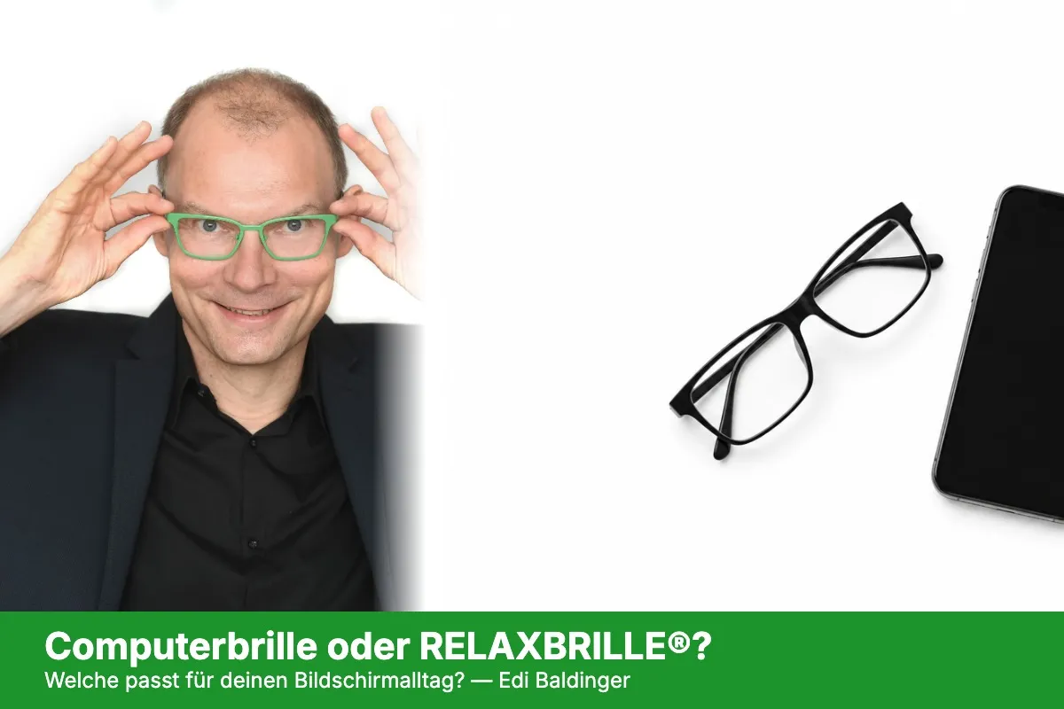 Computerbrille oder RELAXBRILLE® — welche passt für deinen Bildschirmalltag?