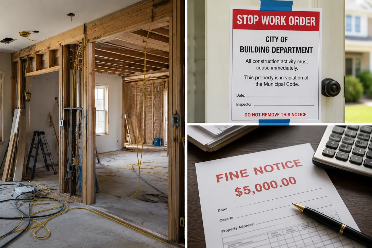 What Happens If You Skip Permits on a Home Remodel?