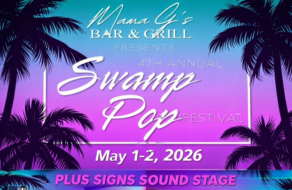 Crowd enjoying live Swamp Pop music at outdoor festival