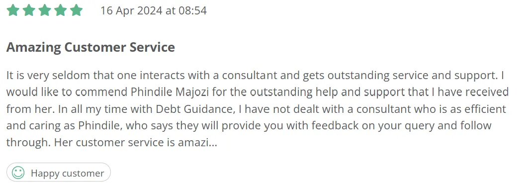 Debt Guidance Reviews