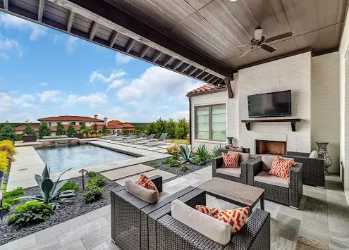 Living Room in Texas and Florida