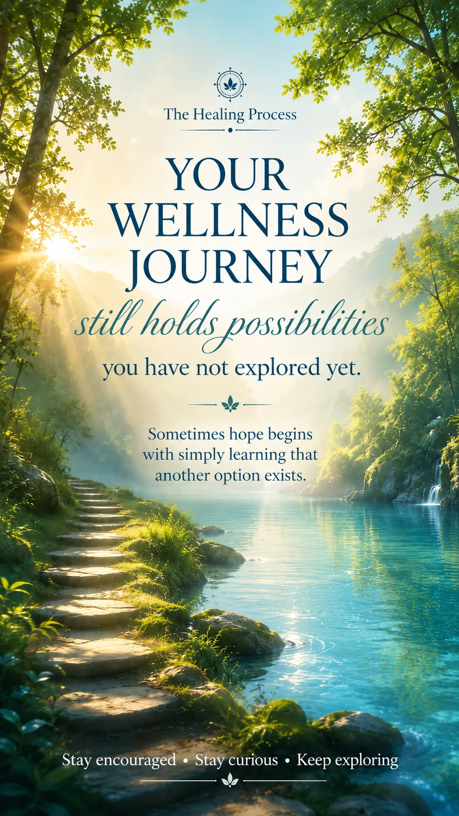Your Wellness Journey Still Has Possibilities - The Healing Process