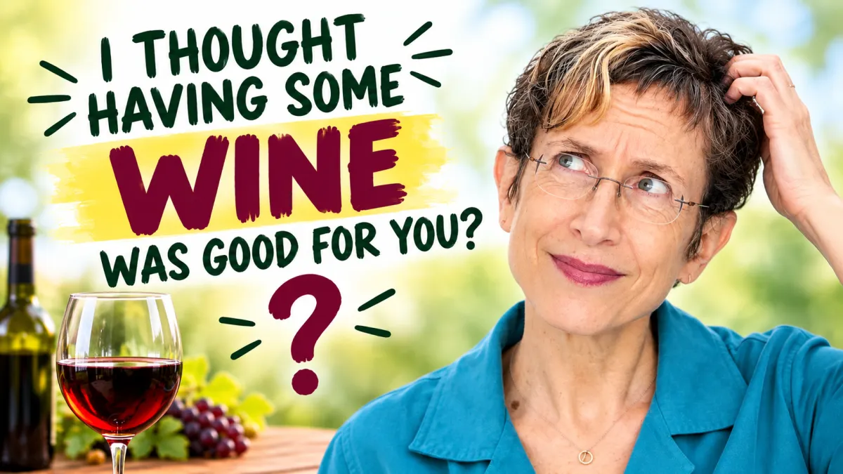 thumbnail for Take A Break From Alcohol I thought wine was good for you