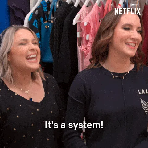 Reese Witherspoon saying "It's a System"
