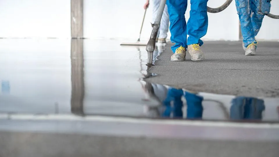 commercial space epoxy floors Boca Raton, FL