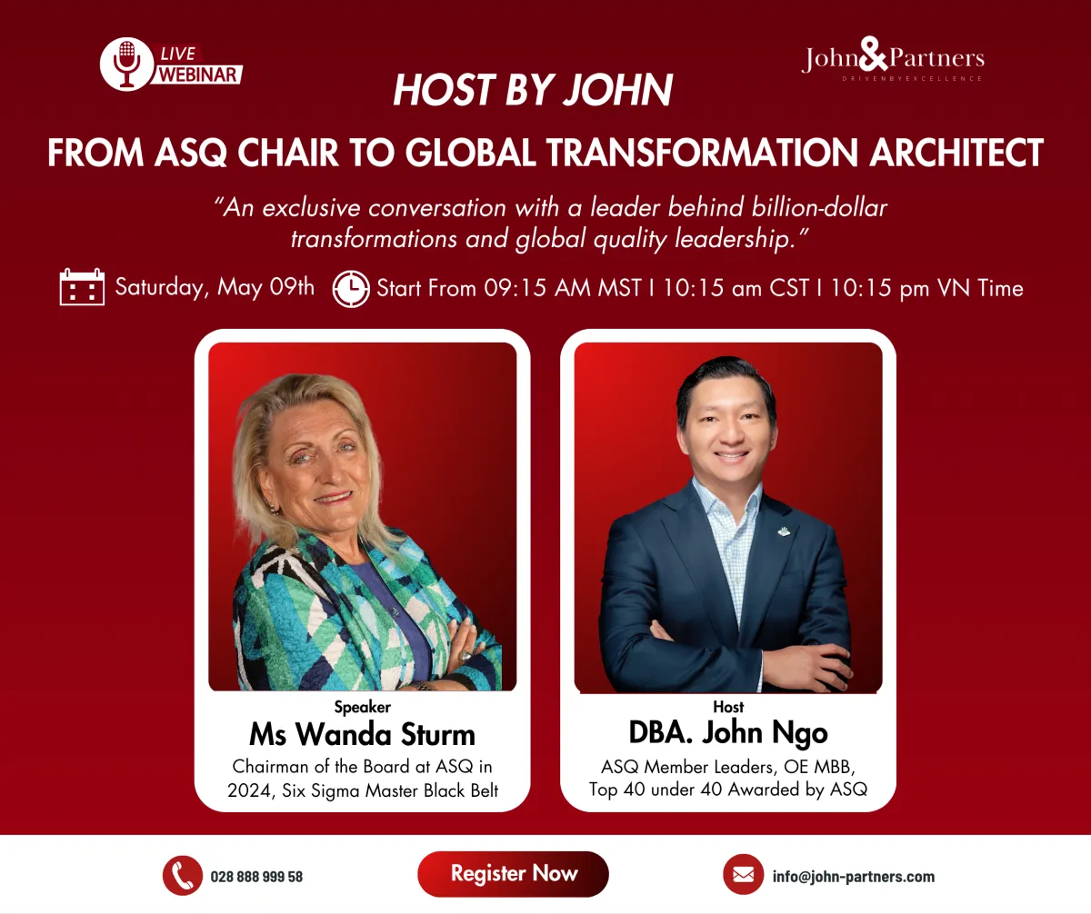 Host by John | Wanda Sturm – From ASQ Chair to Global Transformation Architect