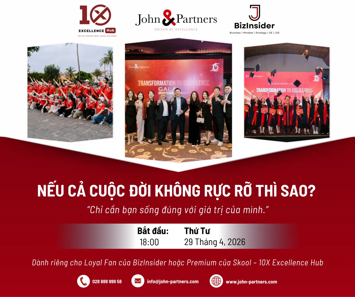 BizInsider x 10X Excellence Hub | GẶP MẶT OFFLINE ĐẶC BIỆT TẠI TP.HỒ CHÍ MINH