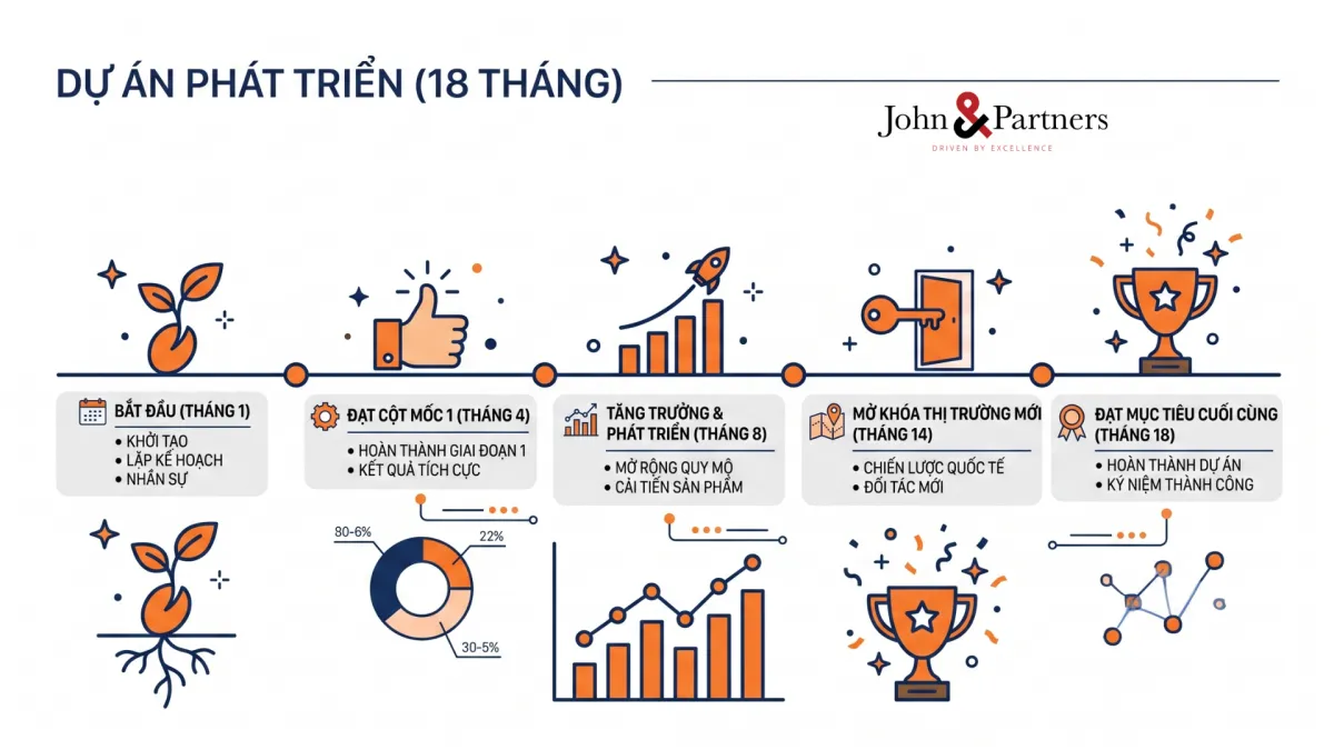 Lộ Trình 18 Tháng: Từ Quản Lý Cấp Trung Thành Chuyên Gia Tư Vấn Vận Hành | John&Partners