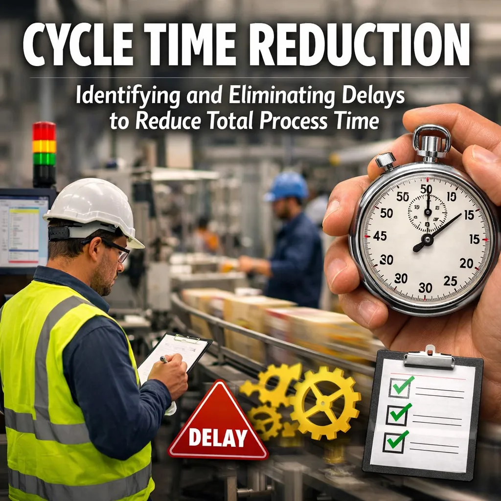 Cycle Time Reduction: Identifying and eliminating delays to reduce total process time