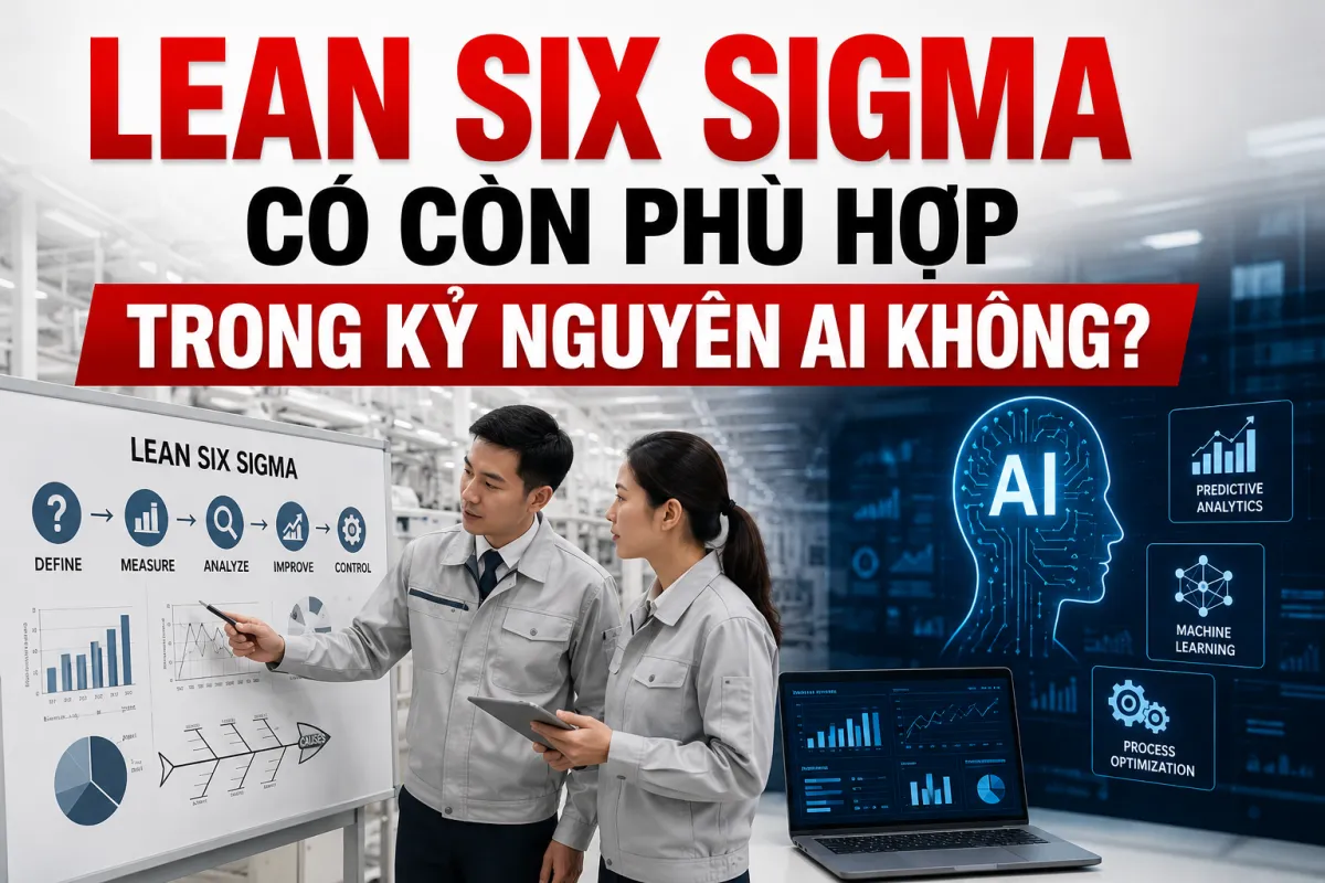 Lean Six Sigma Có Còn Phù Hợp Trong Kỷ Nguyên AI Không?