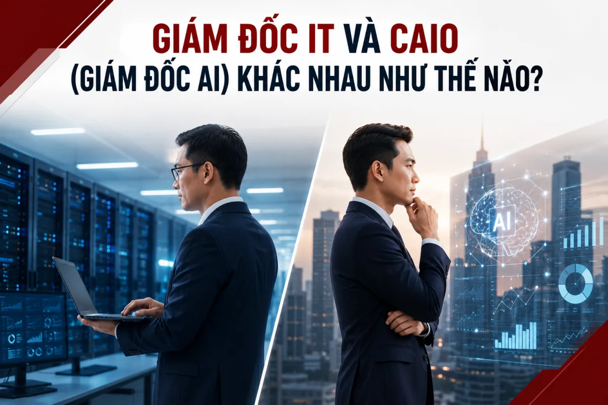 Giám Đốc IT Và CAIO (Giám Đốc AI) Khác Nhau Như Thế Nào?