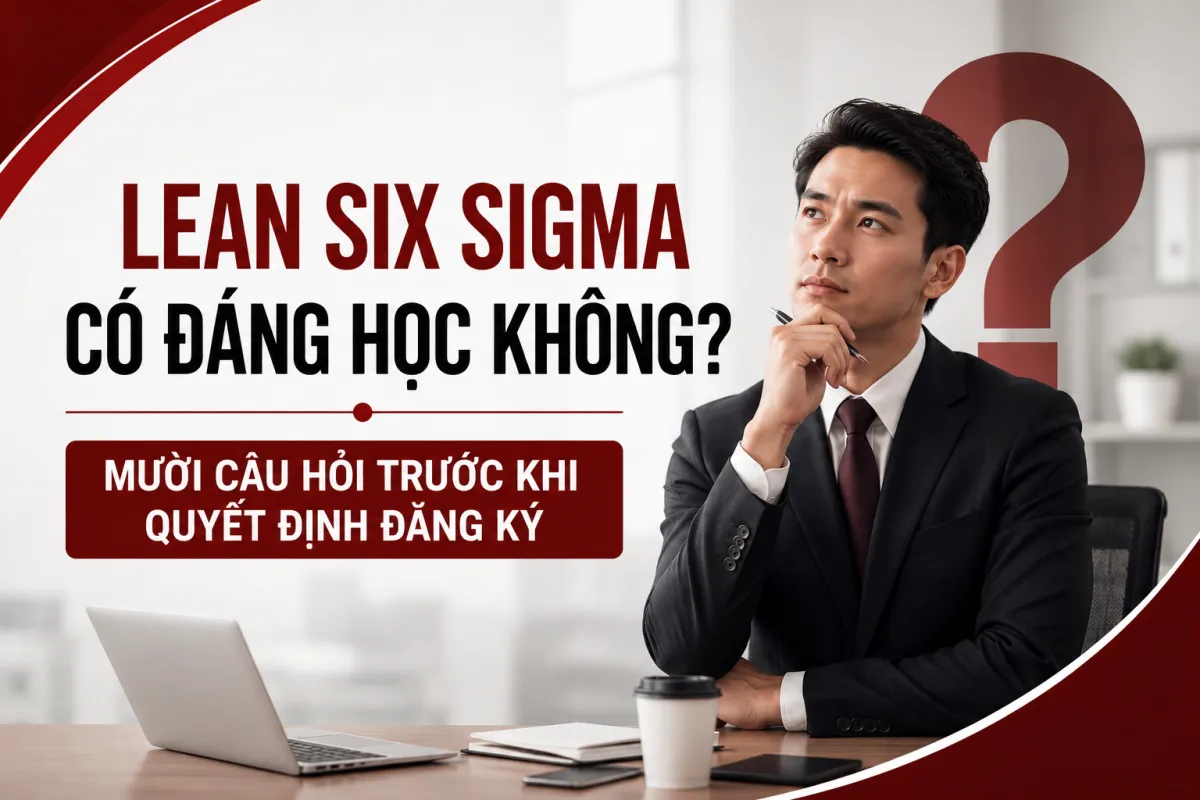 Lean Six Sigma Có Đáng Học Không? Mười Câu Hỏi Trước Khi Quyết Định Đăng Ký