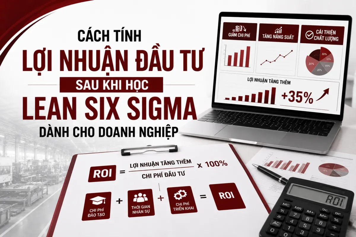 Cách Tính Lợi Nhuận Đầu Tư Sau Khi Học Lean Six Sigma Dành Cho Doanh Nghiệp