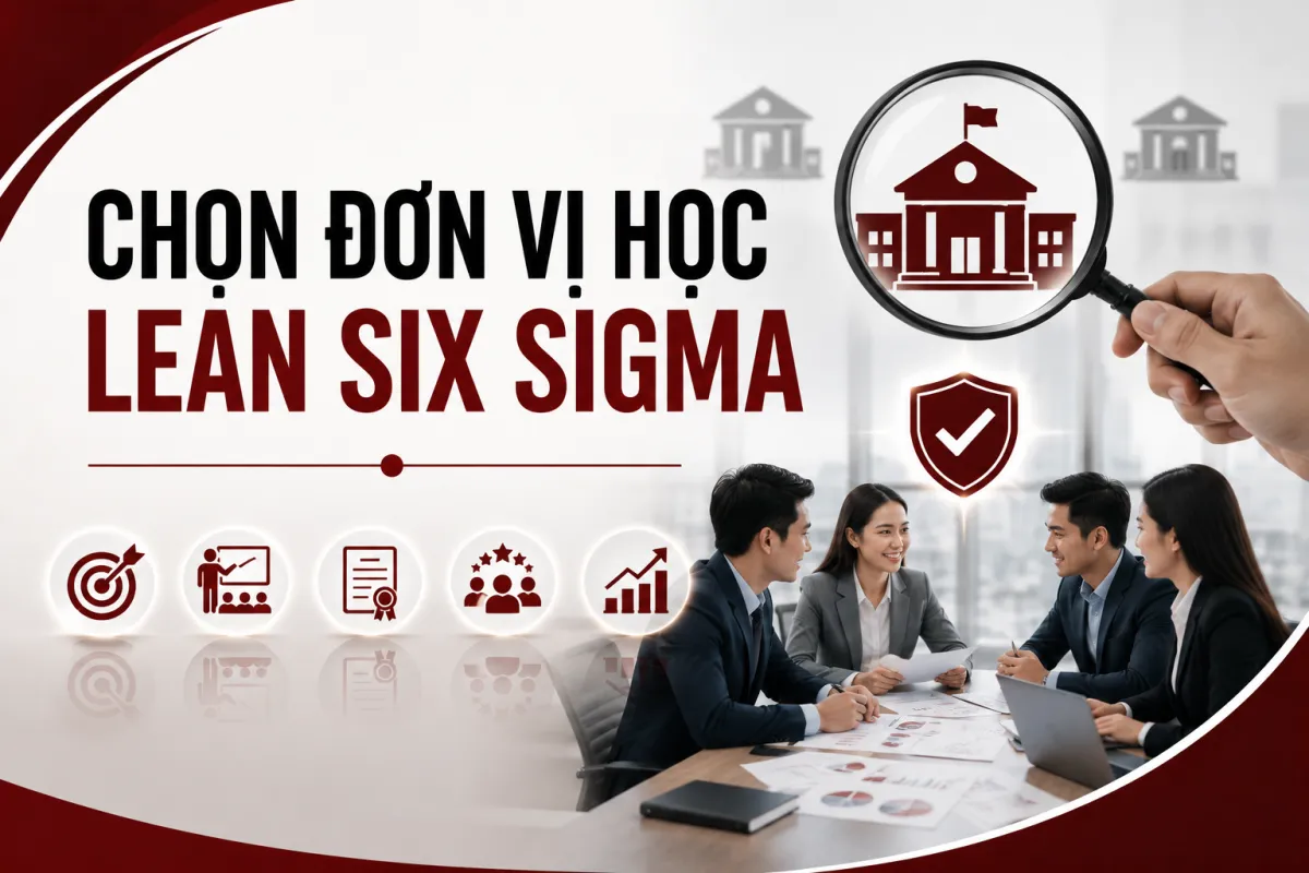 Chọn Đơn Vị Học Lean Six Sigma Sao Cho Hiệu Quả?