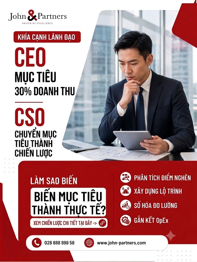 "Tăng trưởng 30%" không phải là Chiến lược