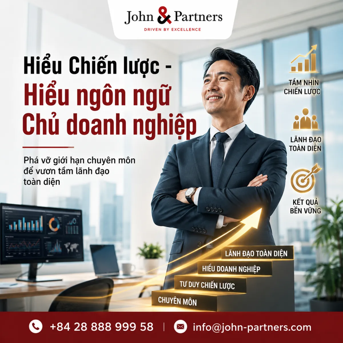 Nút thắt cổ chai của sự nghiệp: Tại sao bạn giỏi chuyên môn nhưng mãi chưa lên C-Level?