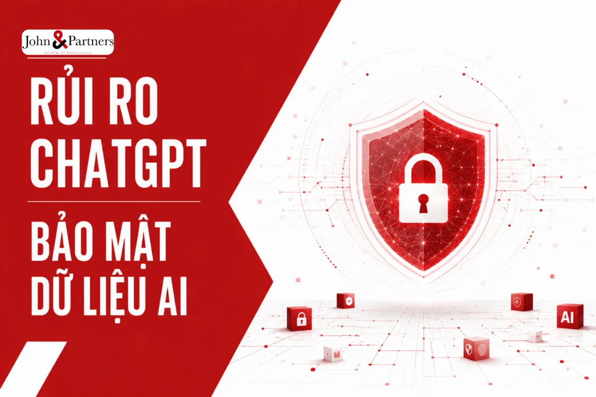 bảo mật dữ liệu AI, rủi ro ChatGPT, chiến lược công nghệ, quản trị rủi ro.