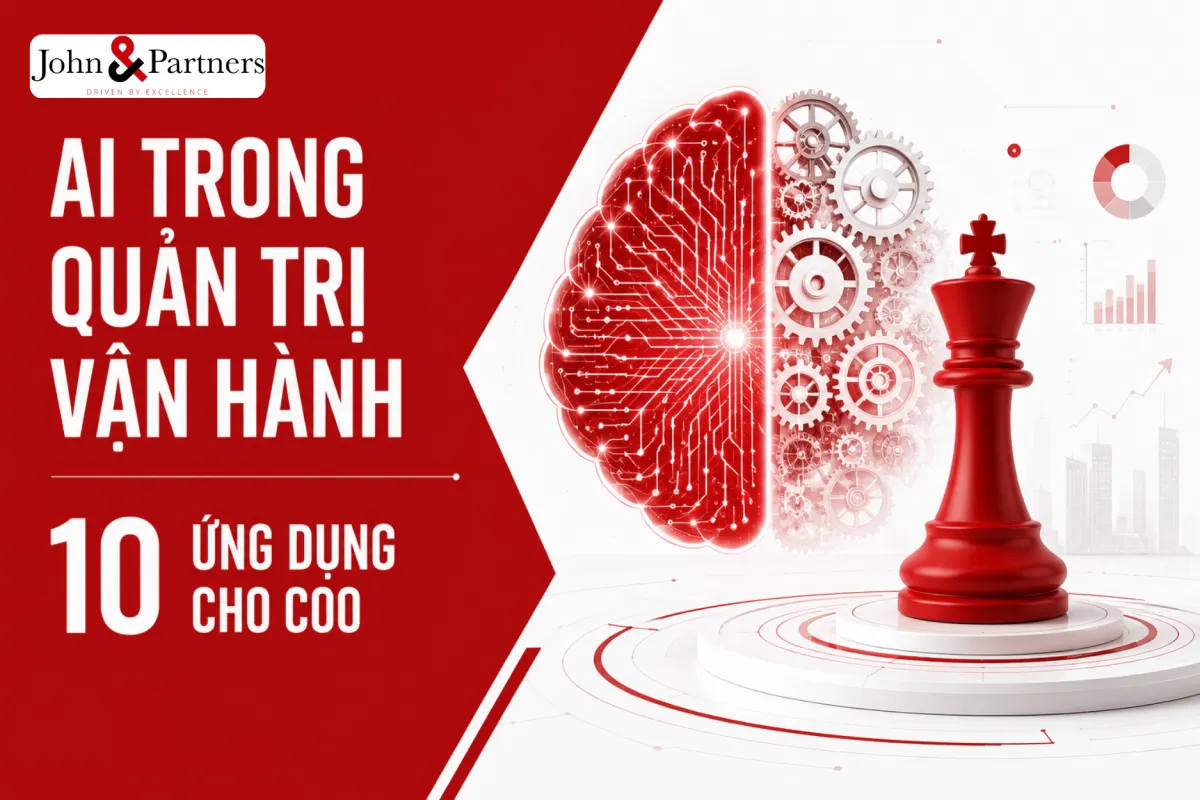  AI cho COO và AI quản trị doanh nghiệp