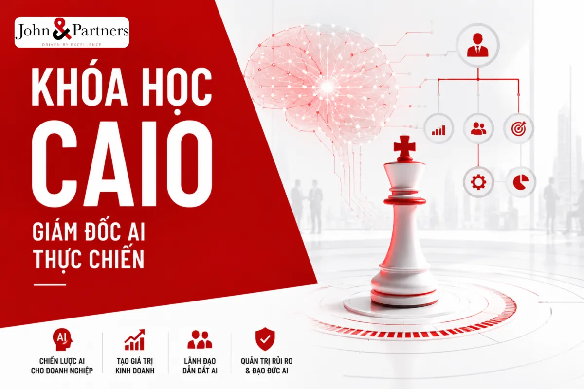 khóa học CAIO, học giám đốc AI, ứng dụng AI vào quản trị, CAIO