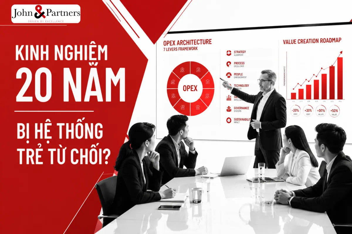 Kinh nghiệm 20 năm làm quản lý có thể bị từ chối nếu thiếu tư duy hệ thống