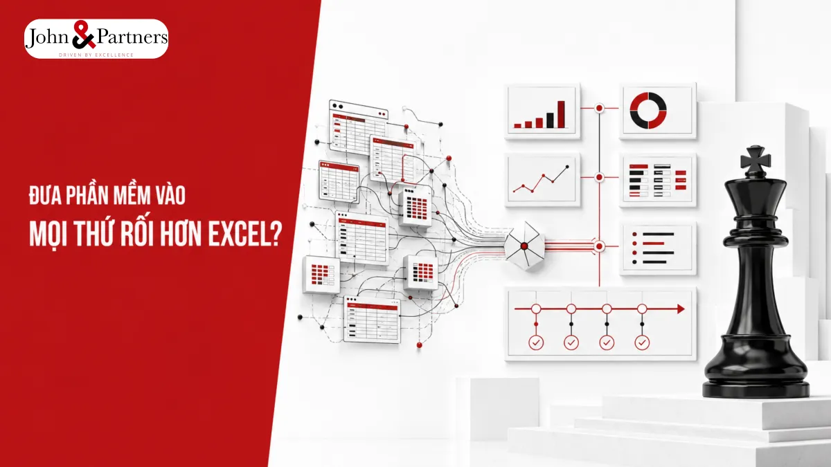 Tại sao đưa phần mềm vào doanh nghiệp mà mọi thứ còn rối hơn lúc làm file Excel?