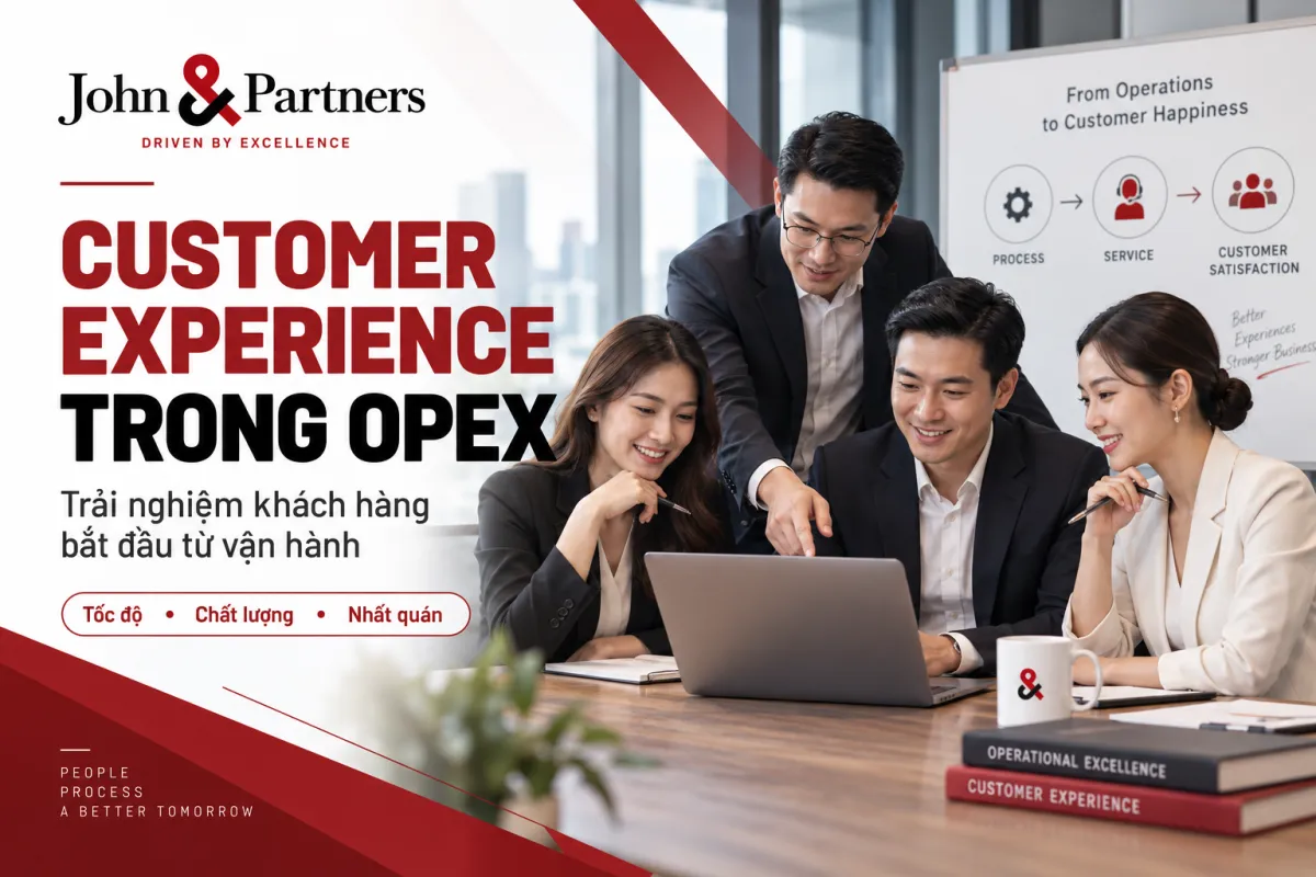 CUSTOMER EXPERIENCE TRONG OPEX: TRẢI NGHIỆM KHÁCH HÀNG BẮT ĐẦU TỪ VẬN HÀNH NHƯ THẾ NÀO?