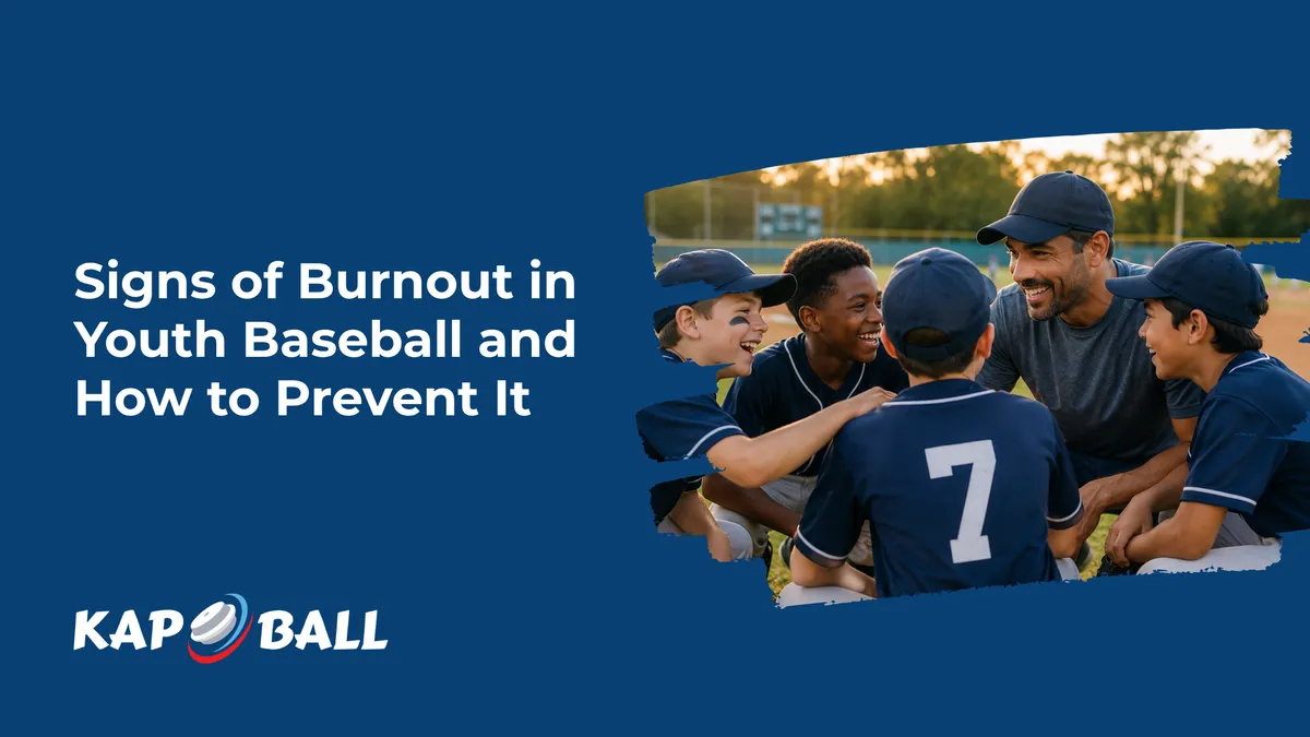 Signs of Burnout in Youth Baseball and How to Prevent It
