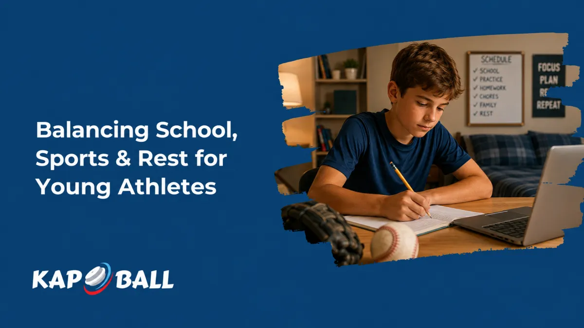 Balancing School, Sports & Rest for Young Athletes