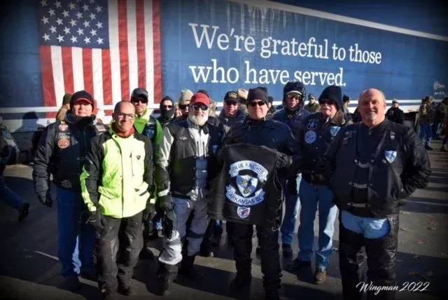 Blue Knights Arkansas III Group Photo