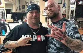 Ivan Moody Tattoo designer Rik Trip, Las Vegas