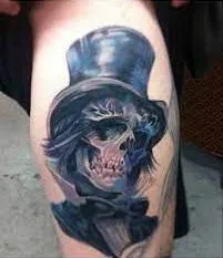 Skull tattoo, skull girl tattoo Las Vegas