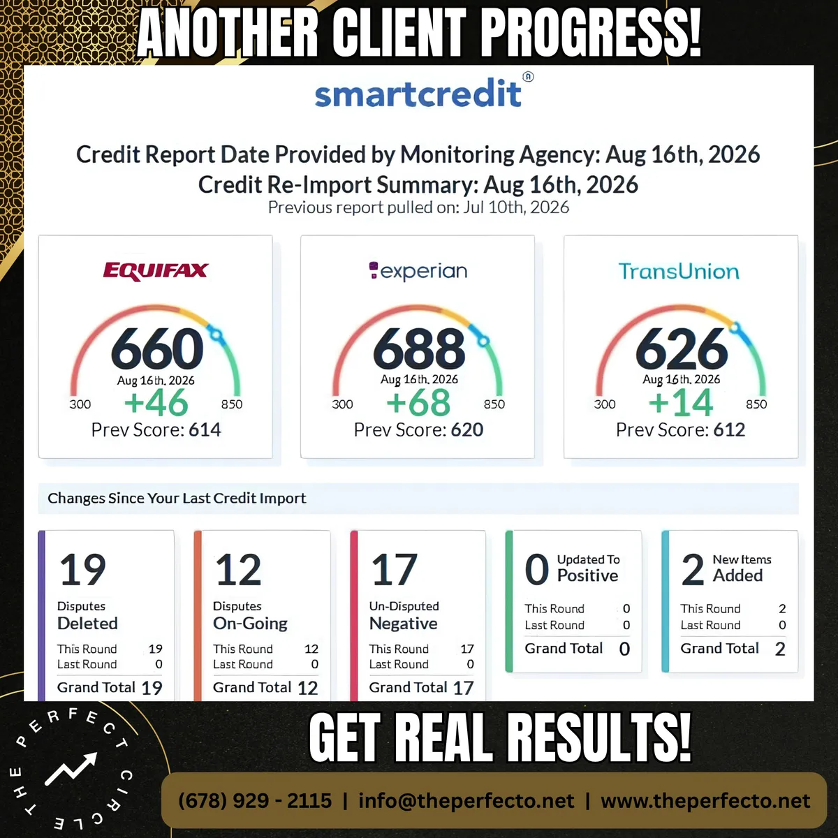 Client progress report 3
