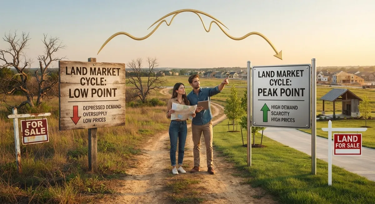 Understanding Land Market Cycles: Is It a Good Time to Sell Your Vacant Land?