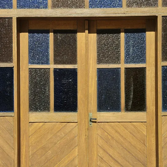 Half Glass Half Panel uPVC Doors