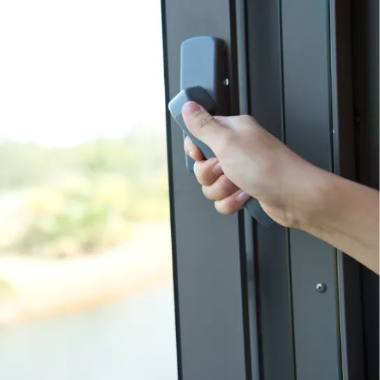 upvc windows opening handle