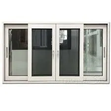 Aluminum 4-Panel Sliding Windows
