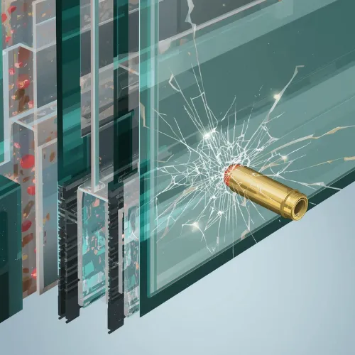 Bullet-Resistant Laminated Glass